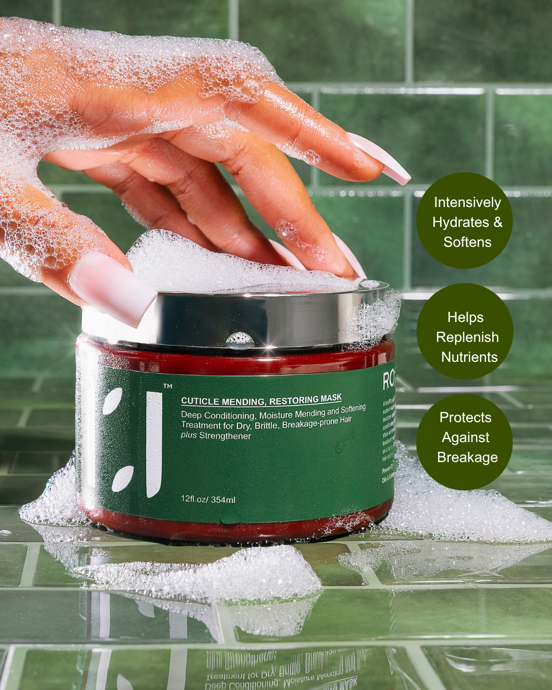 ROOTED REVIVall™ Cuticle Mending, Restoring Mask – Deep Conditioning & Restoration Treatment