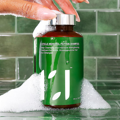 ROOTED REVIVall™ Cuticle Mending Peptide Shampoo – Breakage & Restoration Treatment